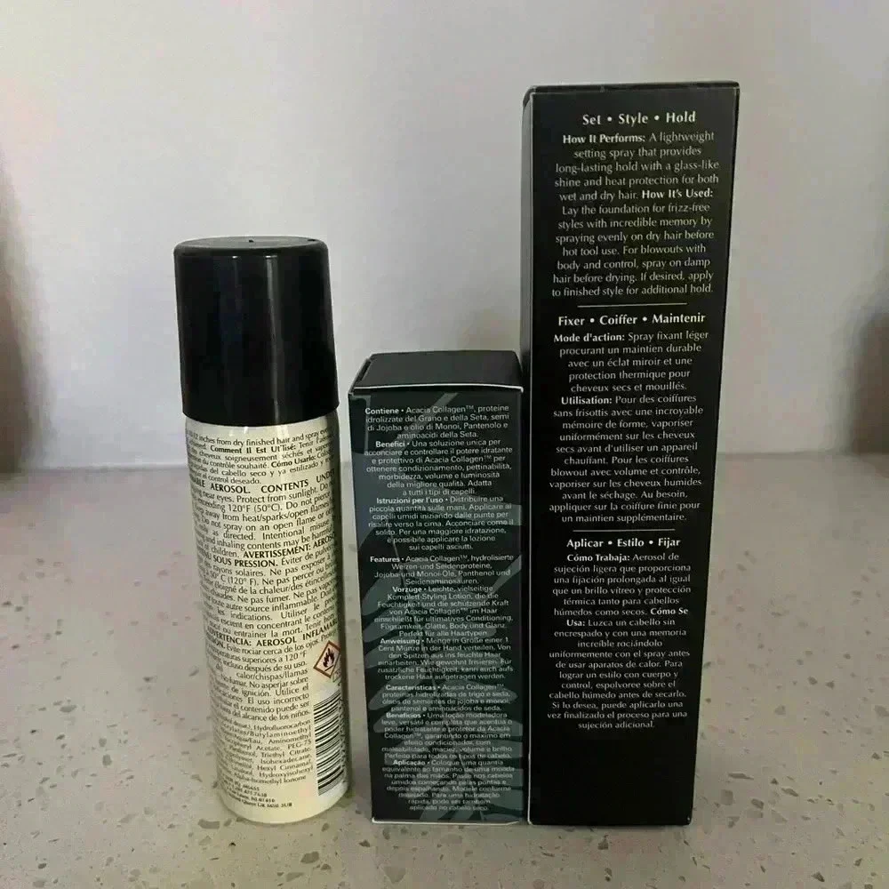 NIB ECRU NEW YORK Haircare Texture Setting Spray, BB Cream, & Hairspray